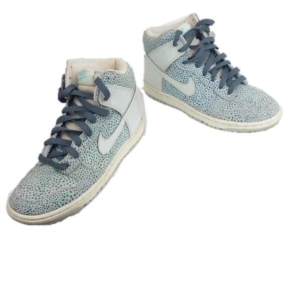 Nike Shoes | Nike Dunk Hi Skinny Glacier Ice Sneakers | Poshmark